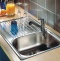 Мойка кухонная Blanco Tipo 45 S Compact сталь матовая 513441 - 1