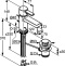 Смеситель для раковины Kludi  хром  382600575 - 6