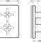 Термостат Jacob Delafon Modulo E75395-CP для ванны с душем - 2