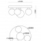 Потолочная люстра MyFar Cross MR1981-4C - 4