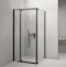 Душевой уголок Royal Bath HPVD 90х70 профиль черный стекло матовое RB7090HPVD-C-BL - 1
