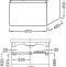 Тумба для комплекта Jacob Delafon Odeon Up 70 серый антрацит EB860-N14 - 5