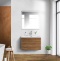 Тумба с раковиной BelBagno Albano 90 светлое дерево - 8
