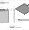 Поддон для душа Vincea 90х90 серый матовый VST-4SRL9090G - 1