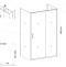 Душевой уголок Veconi Rovigo RV-046B 100x110, черный - 3