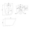 Подвесной унитаз CALR3BMi25 - 6