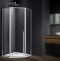 Душевой уголок Vincea Penta VSP-3P100CL 100x100, профиль хром, стекло прозрачное - 0