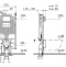 Инсталляция для унитаза Vitra VPro без клавиши смыва 765-5800-01 - 2