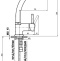 Смеситель для кухонной мойки Rav Slezak Seina хром  SE908.5/3 - 1