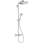 Душевая система Hansgrohe Croma Select S Showerpipe 280 1jet EcoSmart 9 л/мин с термостатом, хром 26794000 - 0