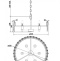 Подвесная люстра Maytoni Puntes MOD043PL-06G - 2