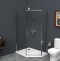 Душевой уголок BelBagno Uno 100х80 хром  UNO-195-PH-1-100/80-C-Cr - 0