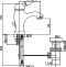 Смеситель Cezares Elite ELITE-LSM1-03/24-Bi для раковины - 1