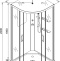 Душевая кабина Deto A 100х100  A01 - 11