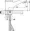 Смеситель для раковины Rossinka  хром  A35-11 - 1