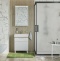Душевой уголок STWORKI Дублин DE019SC110110200 110x110 см профиль черный матовый, стекло матовое 3GW109TTKK000 - 2