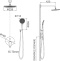 Душевой комплект STWORKI FT23110 С ВНУТРЕННЕЙ ЧАСТЬЮ - 1