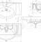 Мебель для ванной Aqwella Барселона Люкс 105 с бельевой корзиной - 7