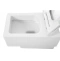 Чаша для унитаза подвесного Cezares Cadro белый  CZR-4823-CHR - 3