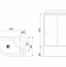 Душевая кабина Royal Bath BK 120x80 R профиль белый стекло прозрачное  RB8120BK4-MT-R - 2