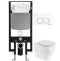 Комплект Weltwasser AMBERG 497 + ERLENBACH 004 GL-WT + AMBERG RD-WT  10000006598 - 0
