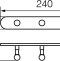 Крючок Veragio Gialetta VR.GIL-6436.BR бронза - 2