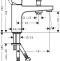 Смеситель Hansgrohe Vernis Shape 71463000 на борт ванны, хром - 1