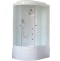 Душевая кабина Royal Bath 120х80 правая белая стекло матовое с гидромассажем RB8120ВК2-M-R - 0