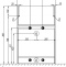 Тумба с раковиной Акватон Лондри 120 R, под стиральную машину - 7
