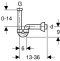 Сифон для биде Geberit 151.108.11.1 - 1