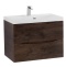 Тумба с раковиной Belbagno Marino 70 темное дерево  - 1
