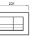 Комплект Jacob Delafon Rodin+ E21749RU-00 кнопка хром - 8