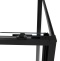 Душевой уголок Vincea Slim Soft 120х90 профиль черный стекло тонированное  VSR-1SS9012CGB - 5