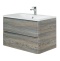 Тумба с раковиной BelBagno Albano 100 светлое дерево - 2