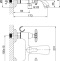 Смеситель для ванны D&K DA138  DA1383241 - 1