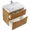 Тумба с раковиной BelBagno Marino 60 светлое дерево - 3