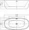 Акриловая ванна Swedbe Vita 8815 - 3