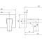 Смеситель для раковины Villeroy & Boch Architectura Square черный, матовый  TVW125003000K5 - 4