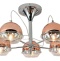 Люстра на штанге LUMINA DECO Veroni LDC 1029-5 R.GD - 0