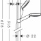 Душевой гарнитур Hansgrohe Crometta 1jet 900 26537400 - 1
