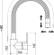 Смеситель для кухни Rav Slezak Colorado с гибким изливом черный матовый CO119.5/10CMAT - 4