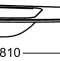 Раковина мебельная Jacob Delafon Nona L 80 белый EB1880RU-00 - 1