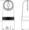 Настенный держатель Lemark   LM8009C - 1