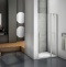 Душевая дверь в нишу Good Door Mokka WTW-120-C-WE 120 см  c магнитным профилем - 1