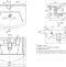 Раковина полувстраиваемая Owl 1975 Альфа 65 белый  194202 - 3