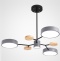 Люстра на штанге Imperiumloft Meade Lamps Grey MEADE-01 - 0