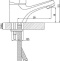 Смеситель для раковины Rossinka  хром  D40-11 - 1