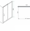 Душевой уголок RGW Passage PA-74B 100x110 профиль черный стекло прозрачное 410874101-14 - 2