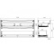 Тумба под раковину Belbagno Marino 110 темное дерево MARINO-H60-1100-2C-SO-RW-P - 3