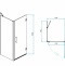 Душевой уголок RGW Passage PA-36B 60x70 профиль черный стекло прозрачное 41083667-014 - 2